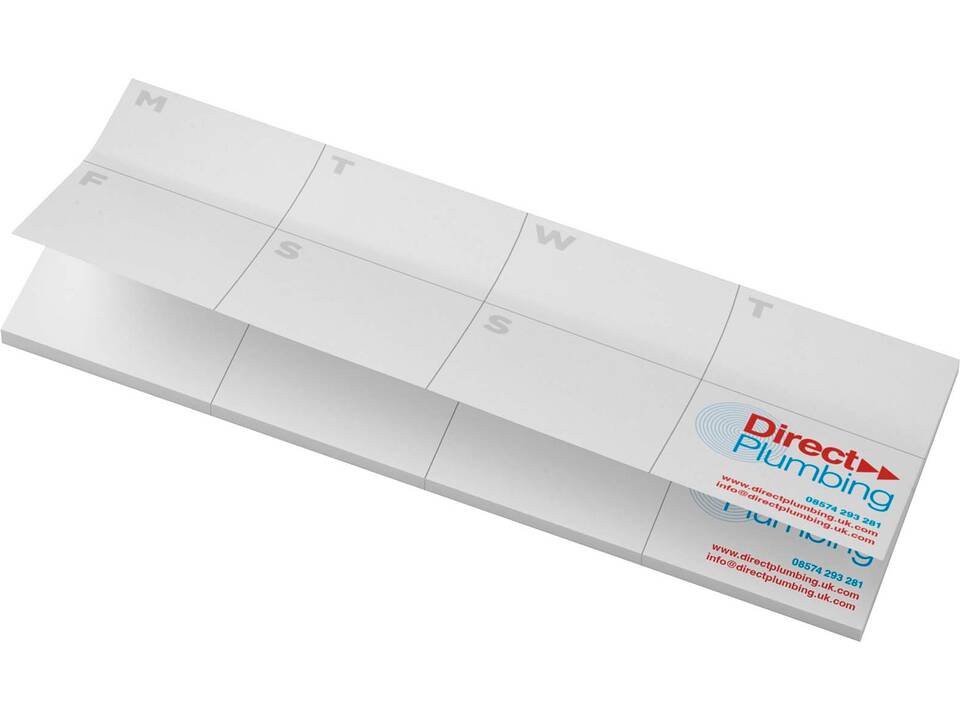 Sticky-Mate® gerecyclede sticky notes met bedrukte planner 3