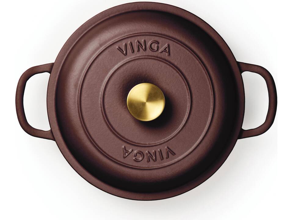 VINGA Monte geëmailleerde gietijzeren sauteerpan 19