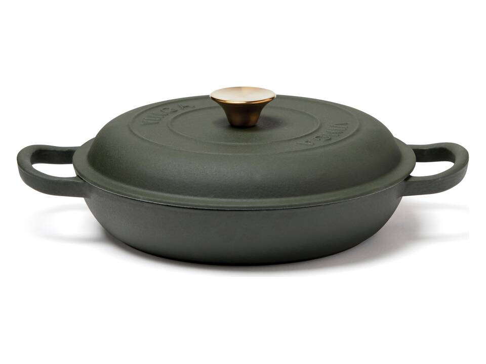 VINGA Monte geëmailleerde gietijzeren sauteerpan 28