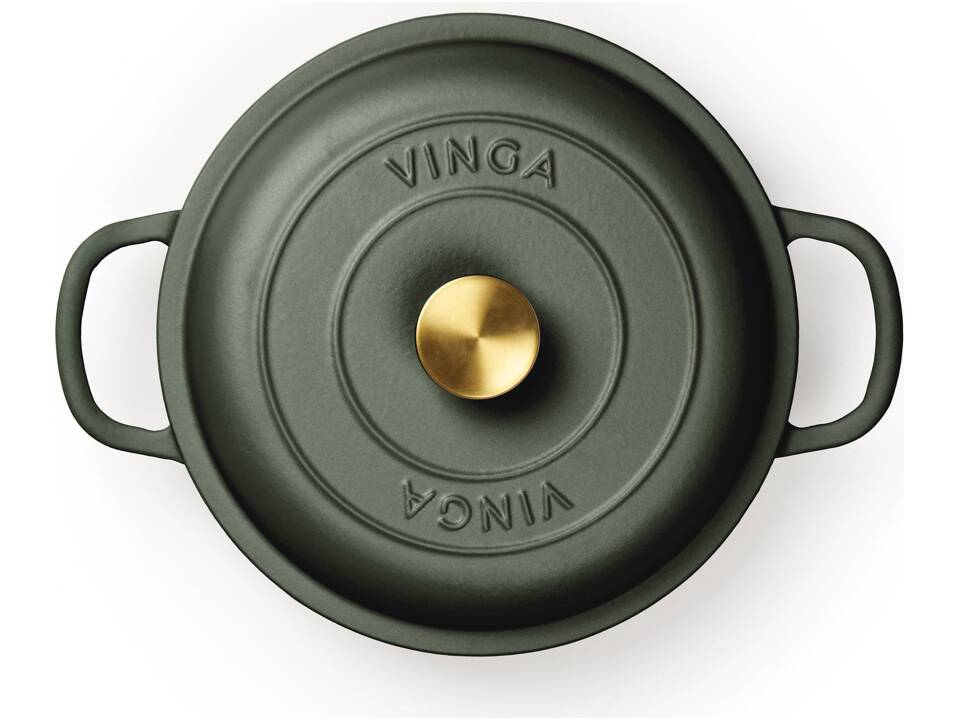 VINGA Monte geëmailleerde gietijzeren sauteerpan 30