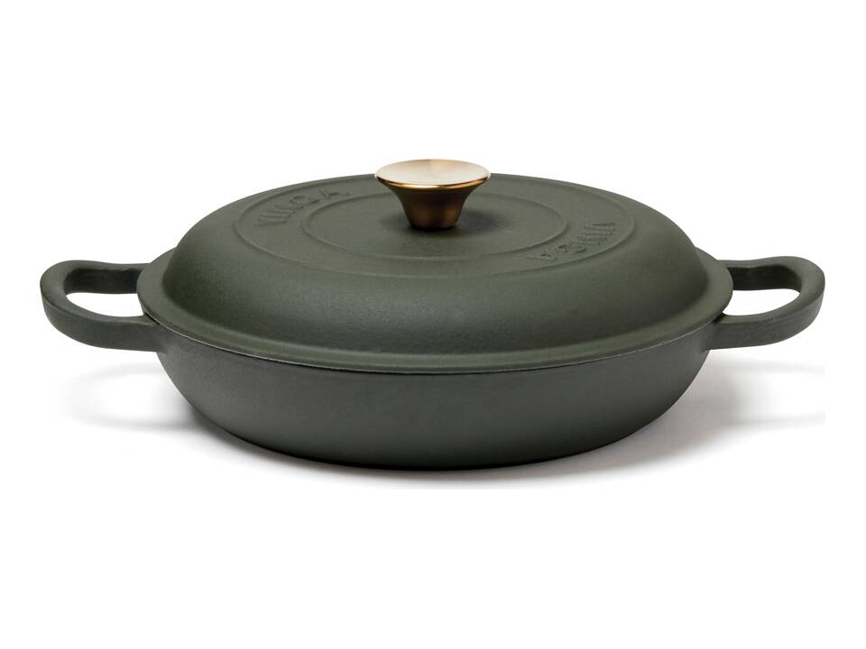 VINGA Monte geëmailleerde gietijzeren sauteerpan 27