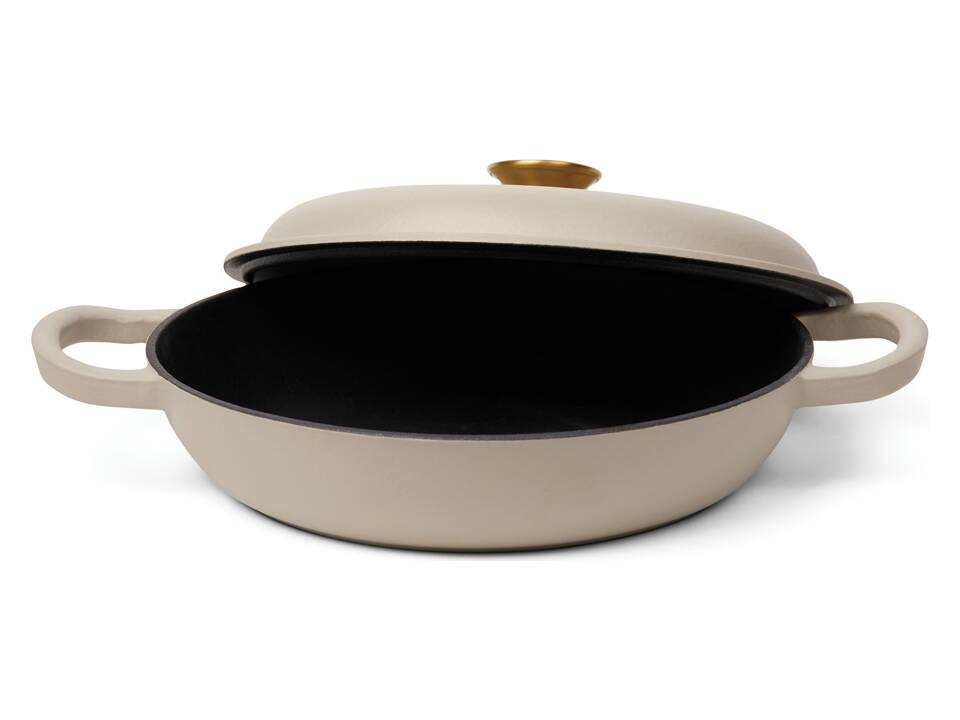 VINGA Monte geëmailleerde gietijzeren sauteerpan 12