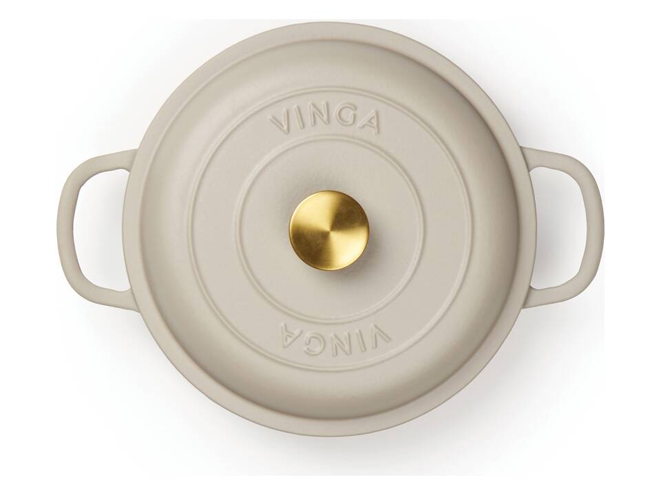 VINGA Monte geëmailleerde gietijzeren sauteerpan 13