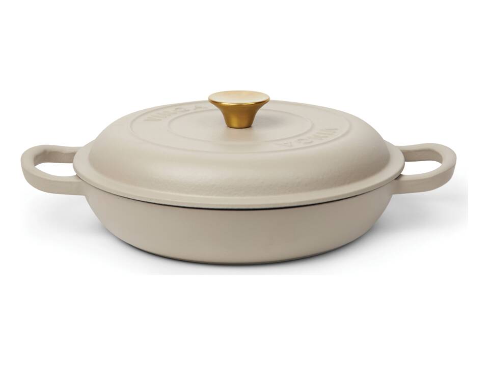 VINGA Monte geëmailleerde gietijzeren sauteerpan 10