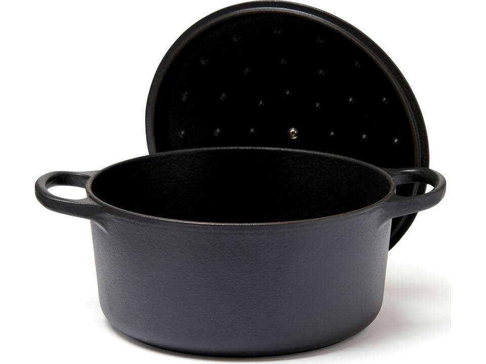 VINGA Monte geëmailleerde gietijzeren pan 5,5L 2