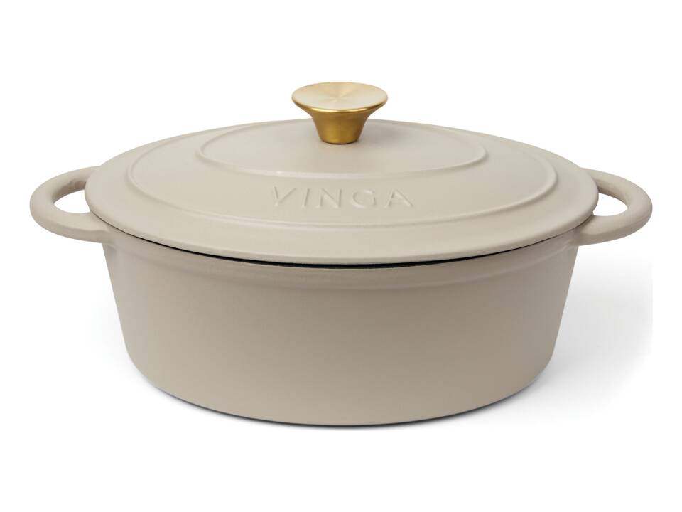 VINGA Monte geëmailleerde gietijzeren pan 3,5L 1