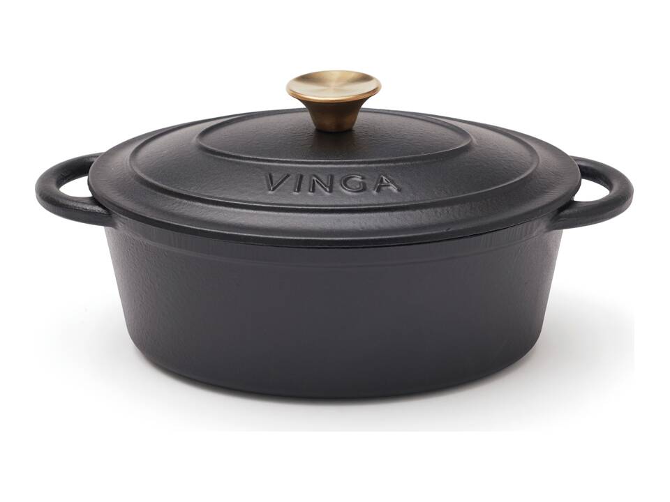 VINGA Monte geëmailleerde gietijzeren pan 3,5L 5