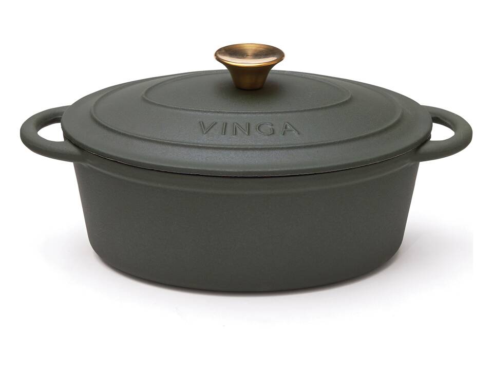 VINGA Monte geëmailleerde gietijzeren pan 3,5L