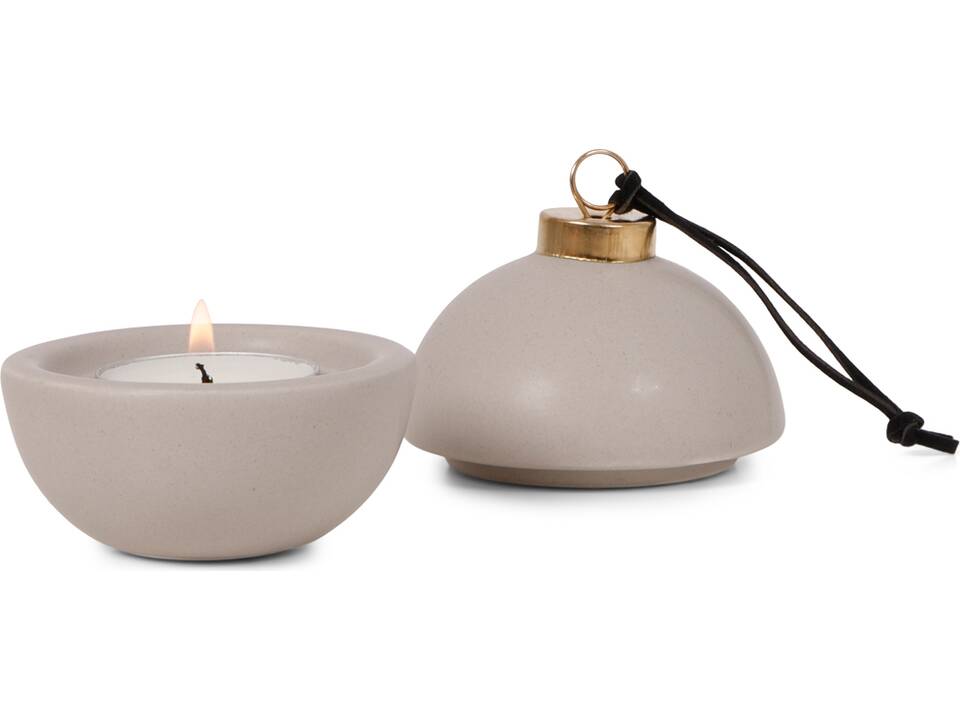 Senza Theelichthouder Kerstbal 2