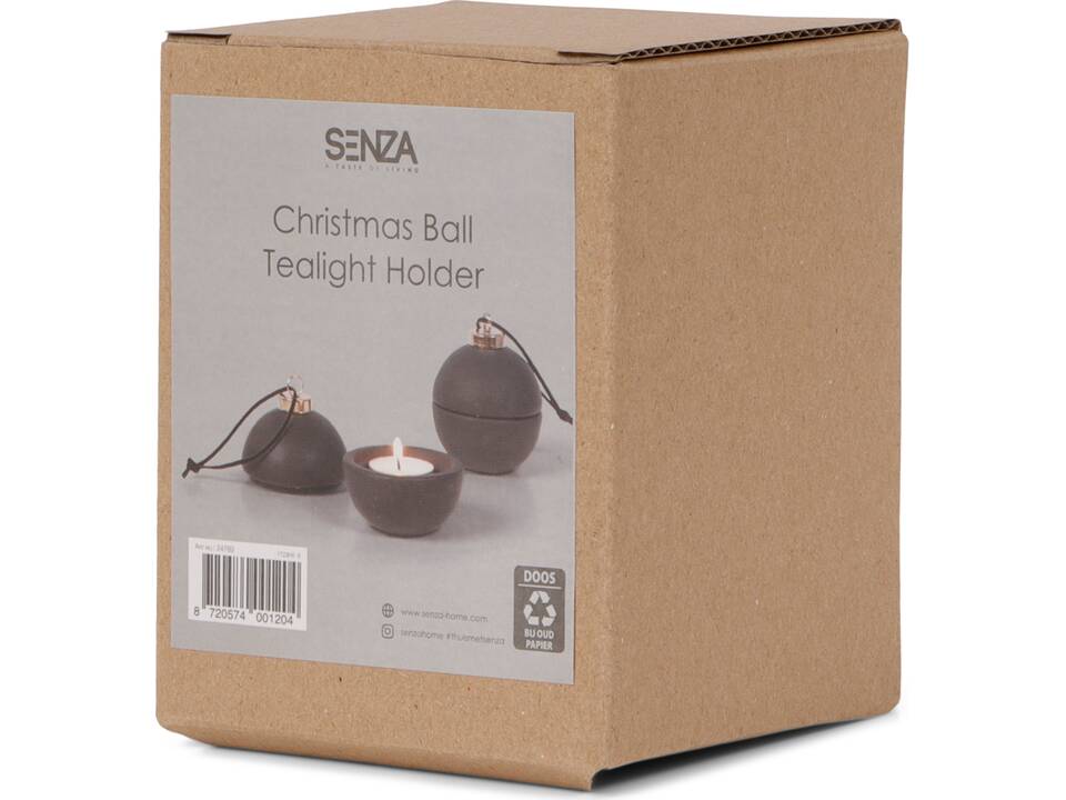 Senza Theelichthouder Kerstbal 6