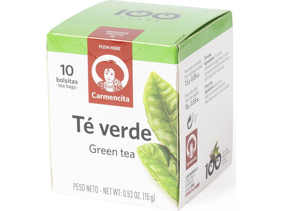 3 doosjes groene thee, rode thee en Chai thee 3