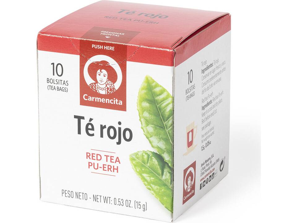 3 doosjes groene thee, rode thee en Chai thee 7