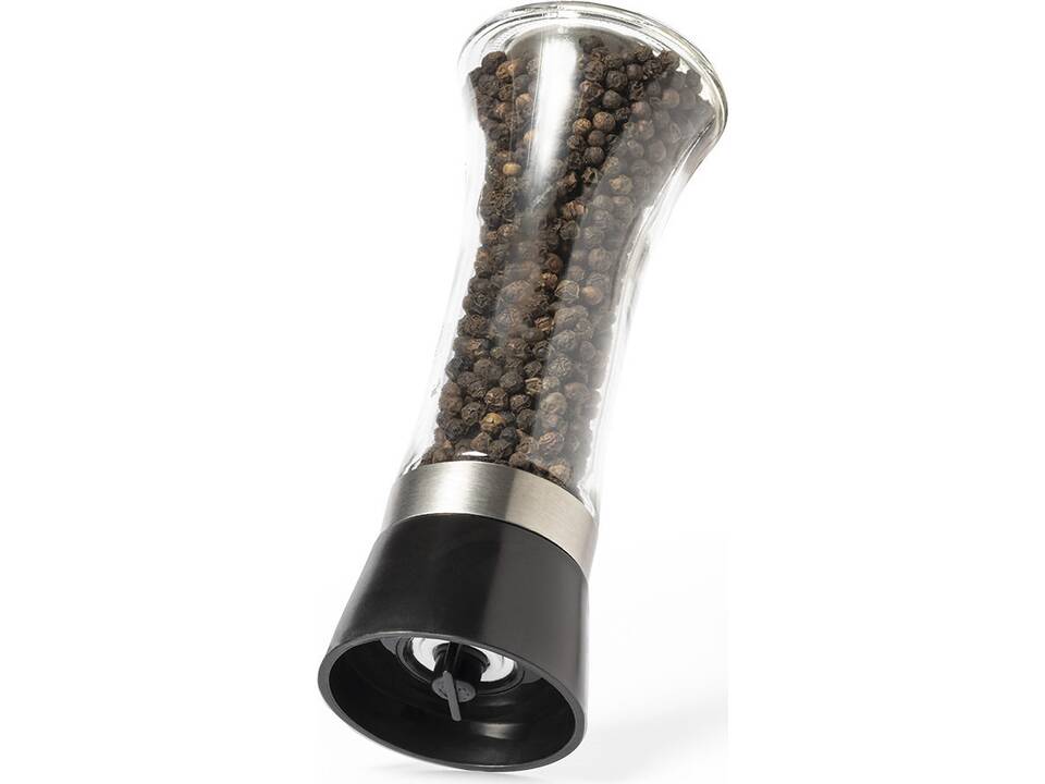 Zout- & pepermolen met Himalaya zout en peper 4