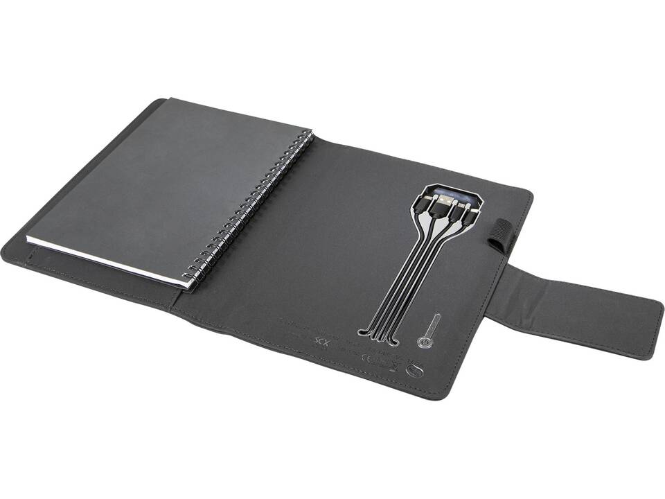 SCX.design O16 A5 notitieboek met oplichtend logo 5