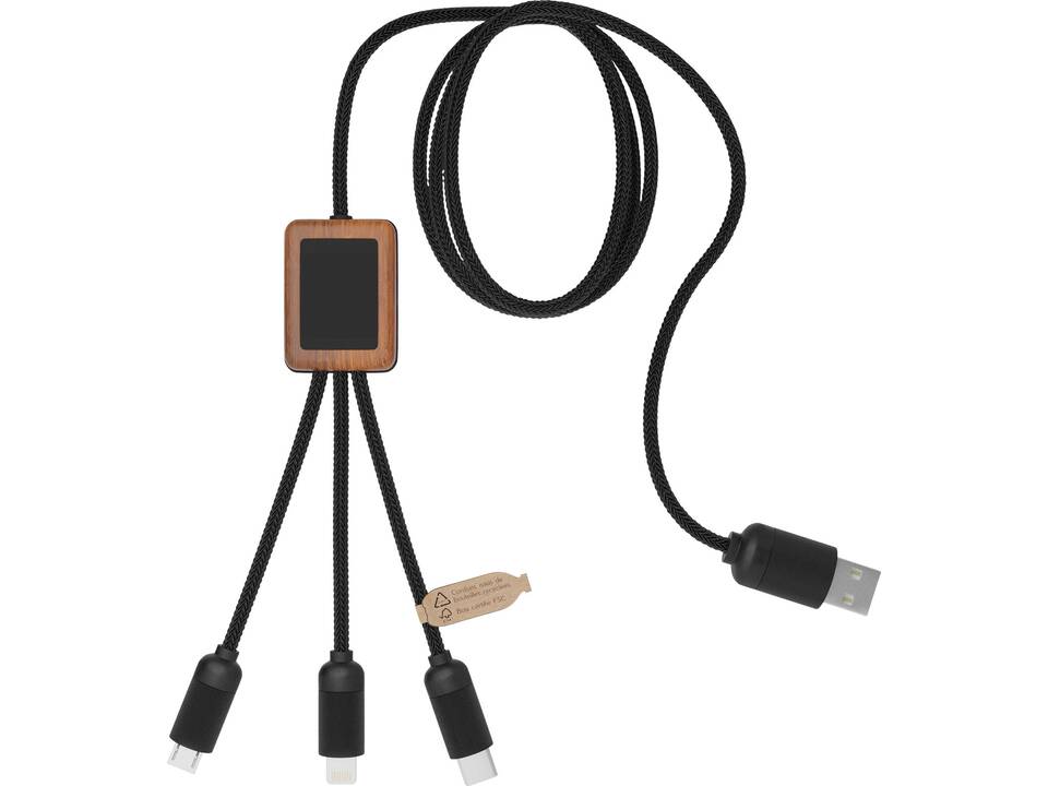 SCX.design C29 3-in-1 bamboe kabel 3