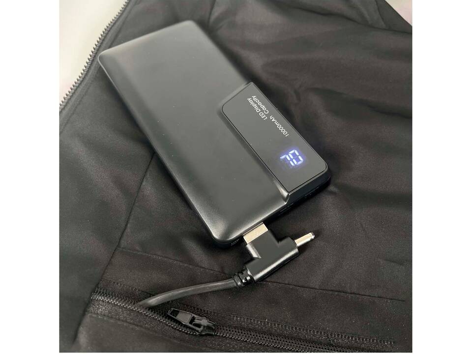 SCX.design G01 verwarmde bodywarmer met powerbank 28
