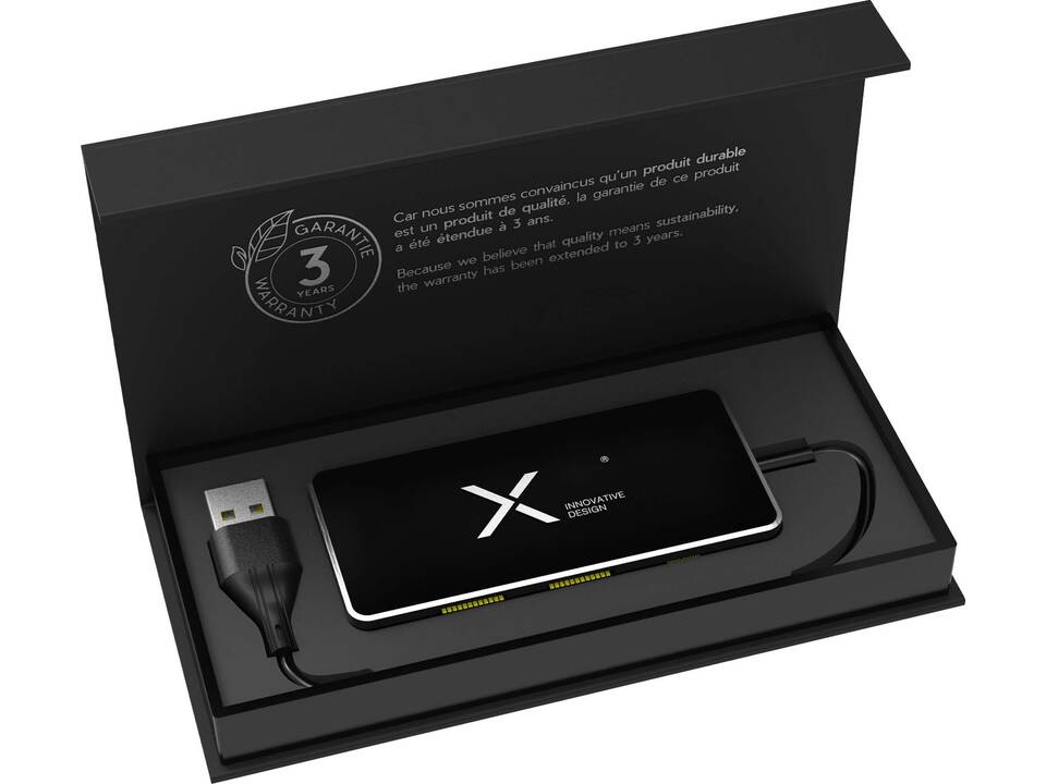 SCX.design H20 8-in-1 USB-hub met dubbele ingang en 6 poorten 1