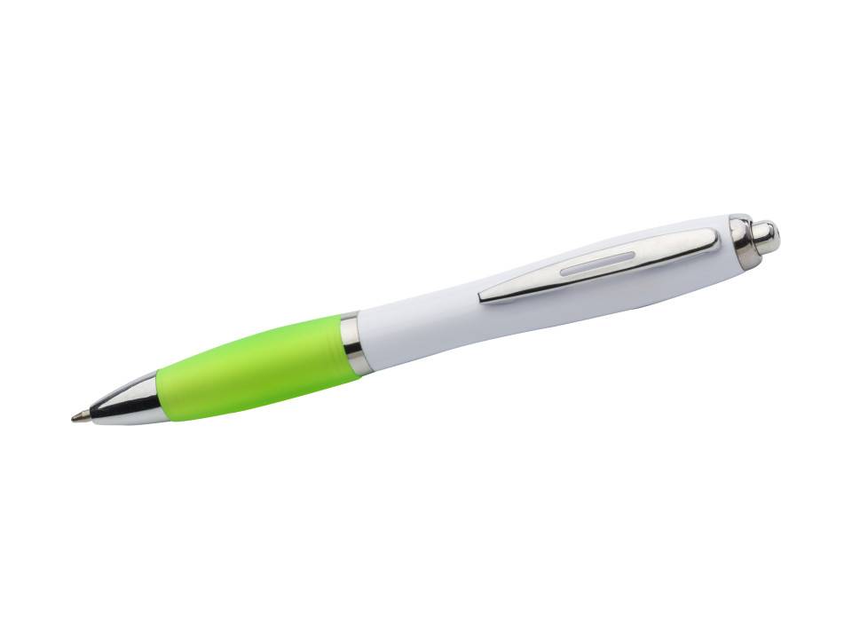 Balpen met rubber grip 1