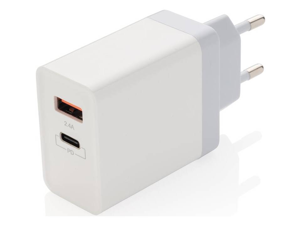 Snellader met dual output en PD - 30W 4
