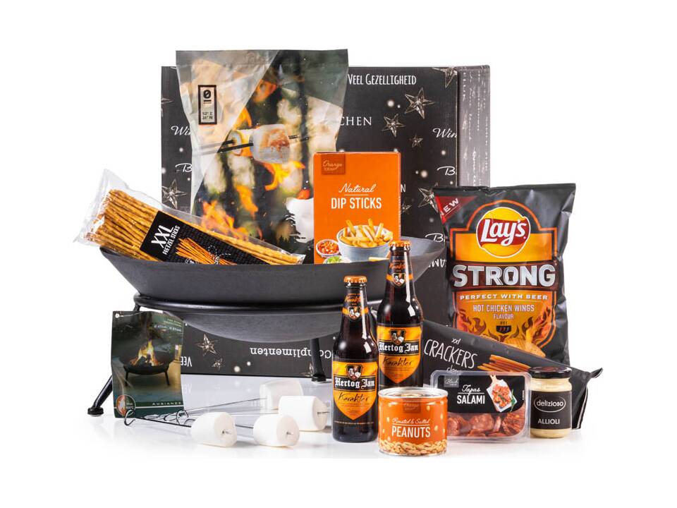 Kerstpakket vuurkorf Pasco Gifts