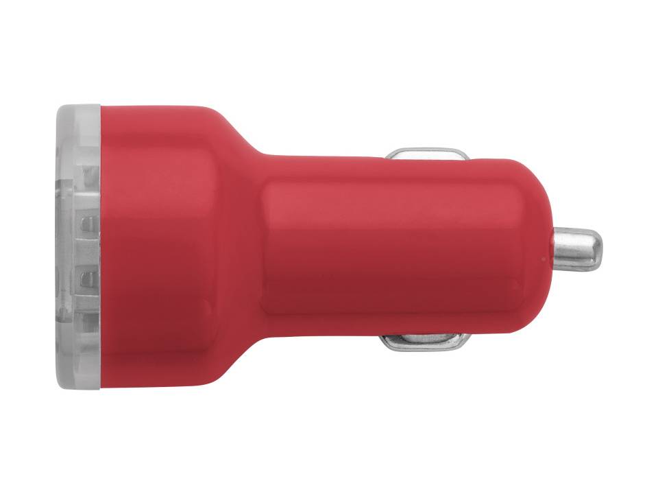 Dubbele USB oplader voor in de wagen 2