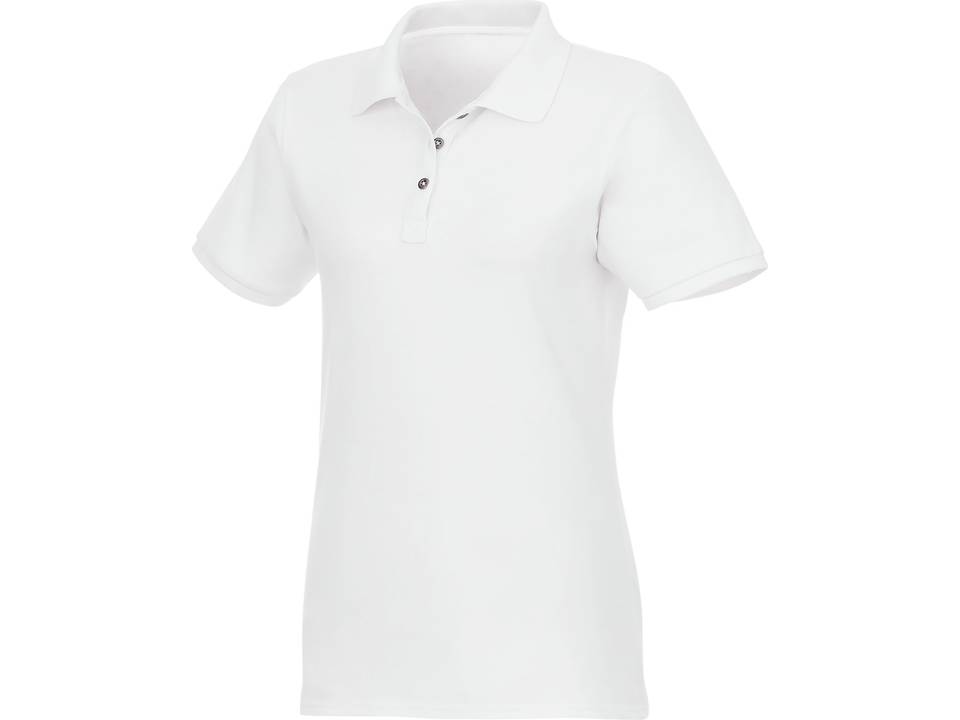 Beryl biologisch gerecyclede damespolo met korte mouwen