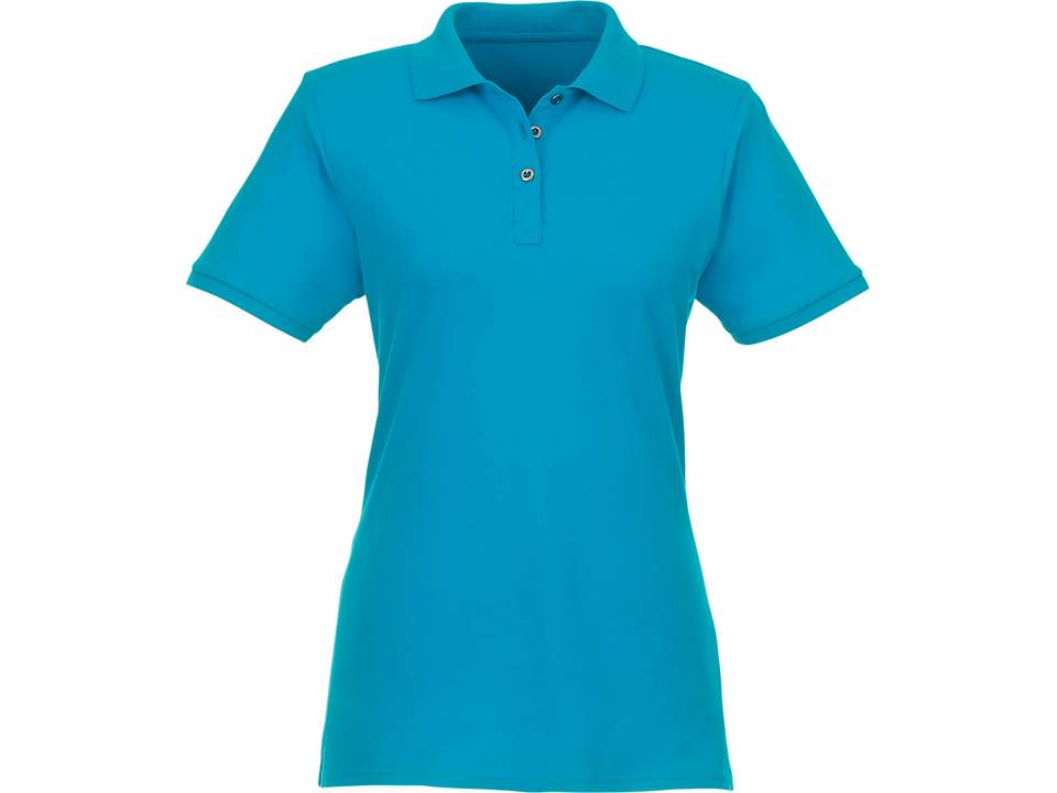 Beryl biologisch gerecyclede damespolo met korte mouwen 8