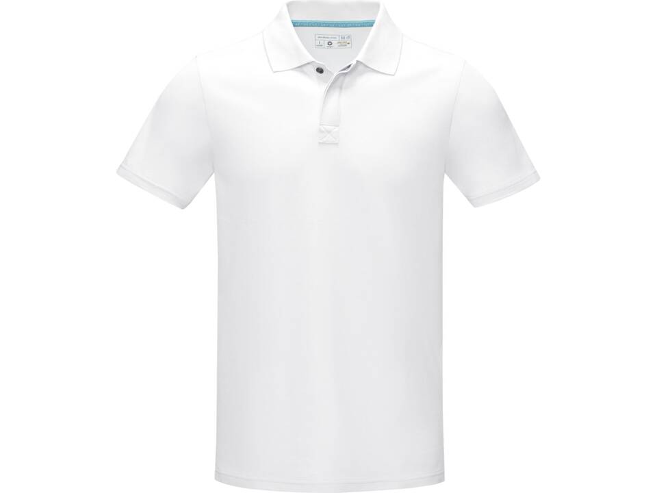 Graphite heren polo met korte mouwen GOTS biologisch textiel 25