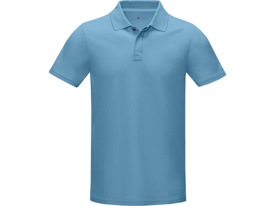 Graphite heren polo met korte mouwen GOTS biologisch textiel 5