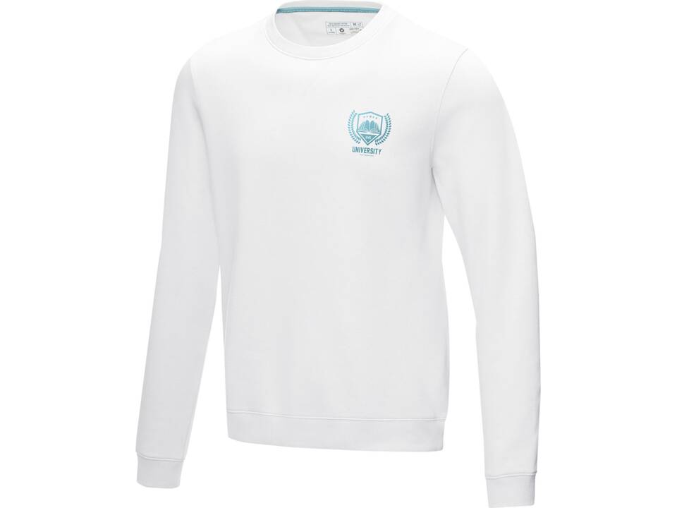 Jasper heren GOTS biologische GRS-gerecyclede crewneck trui 12