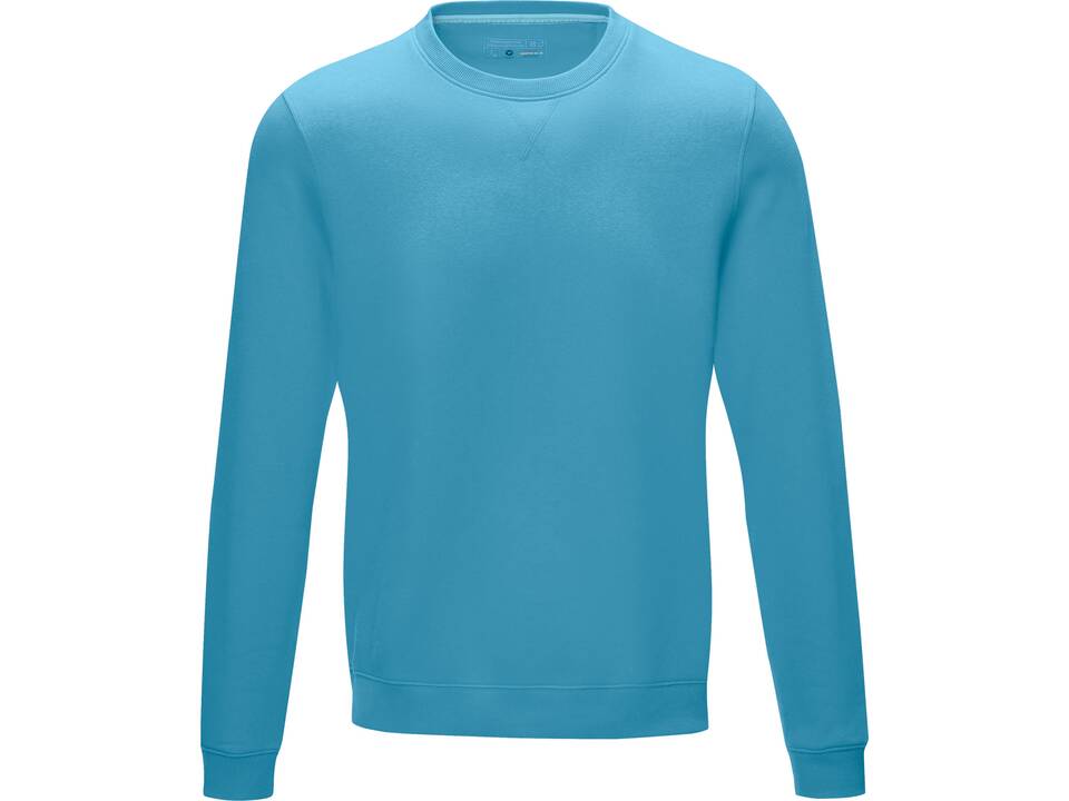 Jasper heren GOTS biologische GRS-gerecyclede crewneck trui 21