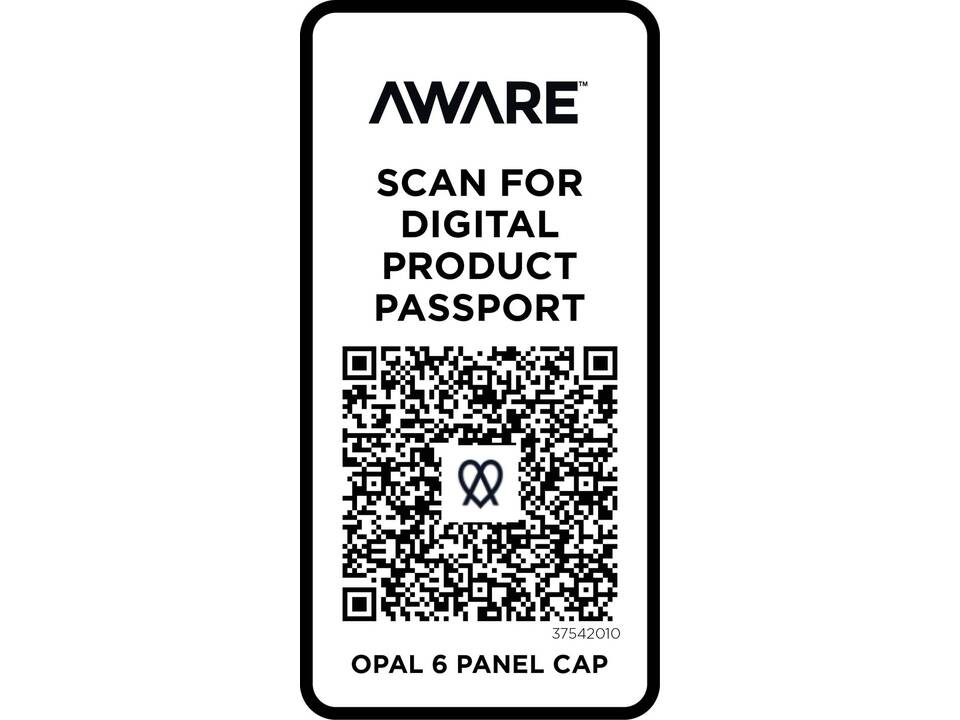 Opal 6 panel Aware™ gerecyclede cap 5