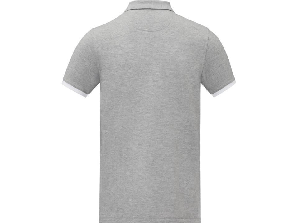 Morgan duotone Heren polo met korte mouwen 8
