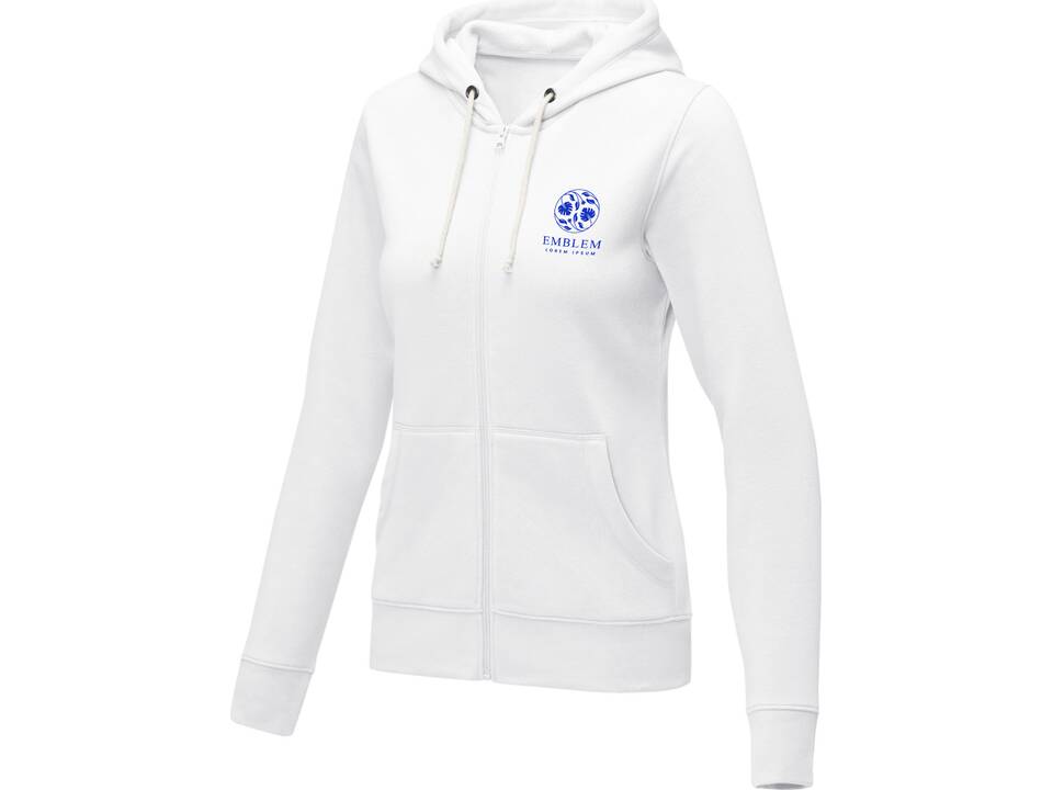 Theron dames hoodie met ritssluiting 48
