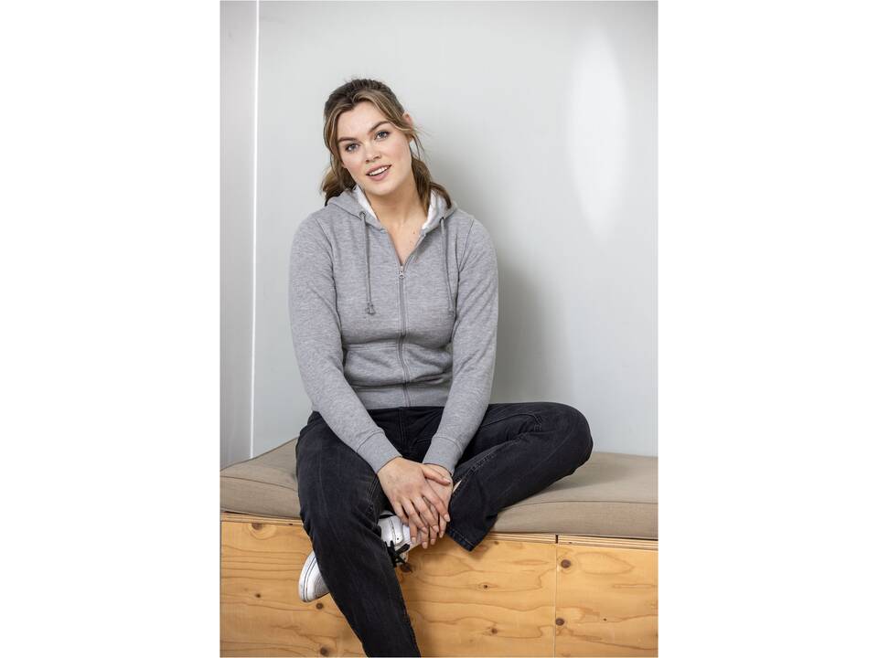 Theron dames hoodie met ritssluiting 14