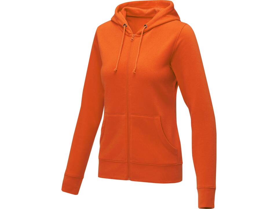Theron dames hoodie met ritssluiting 11