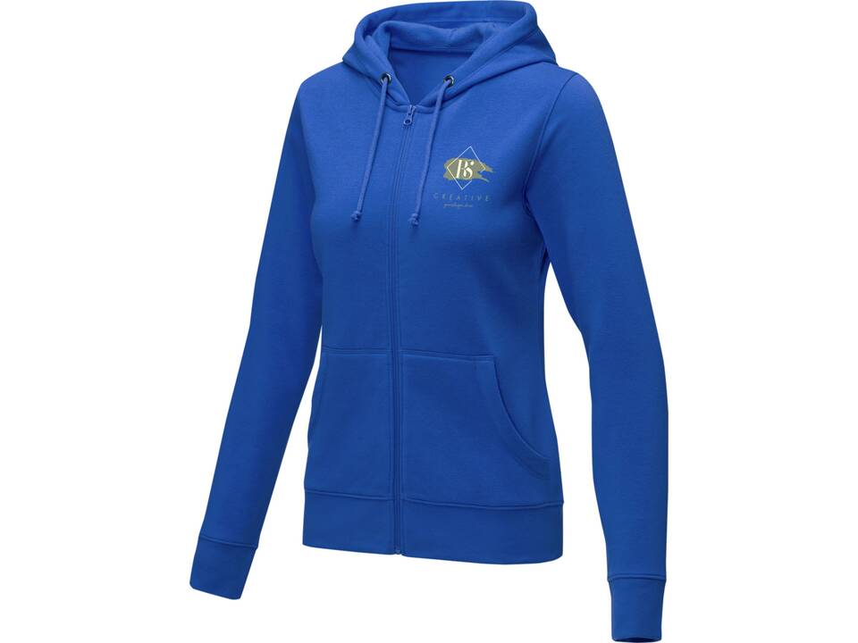 Theron dames hoodie met ritssluiting 56