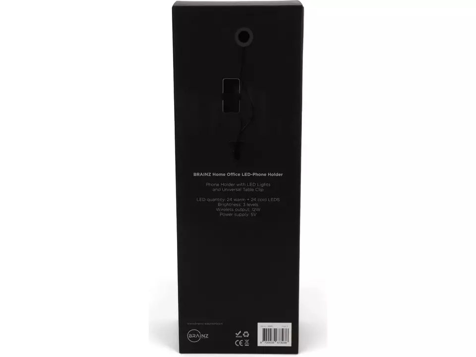BRAINZ Home Office LED-Telefoonhouder 5