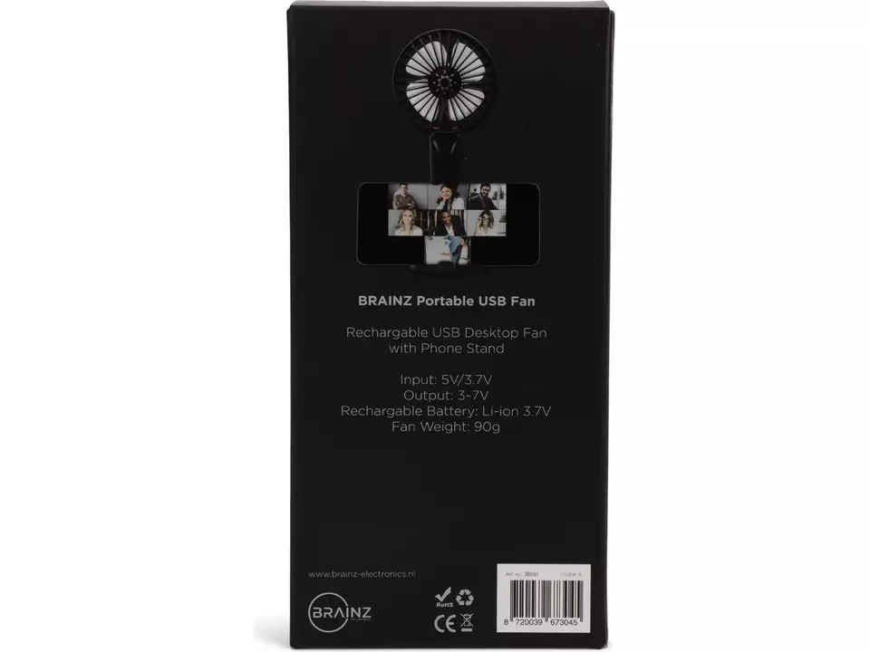 BRAINZ Home Office Ventilator Telefoonhouder 7