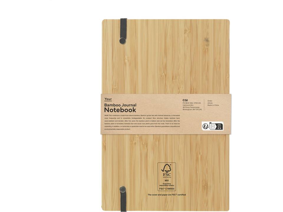 Bamboo Journal Notebook A5 7