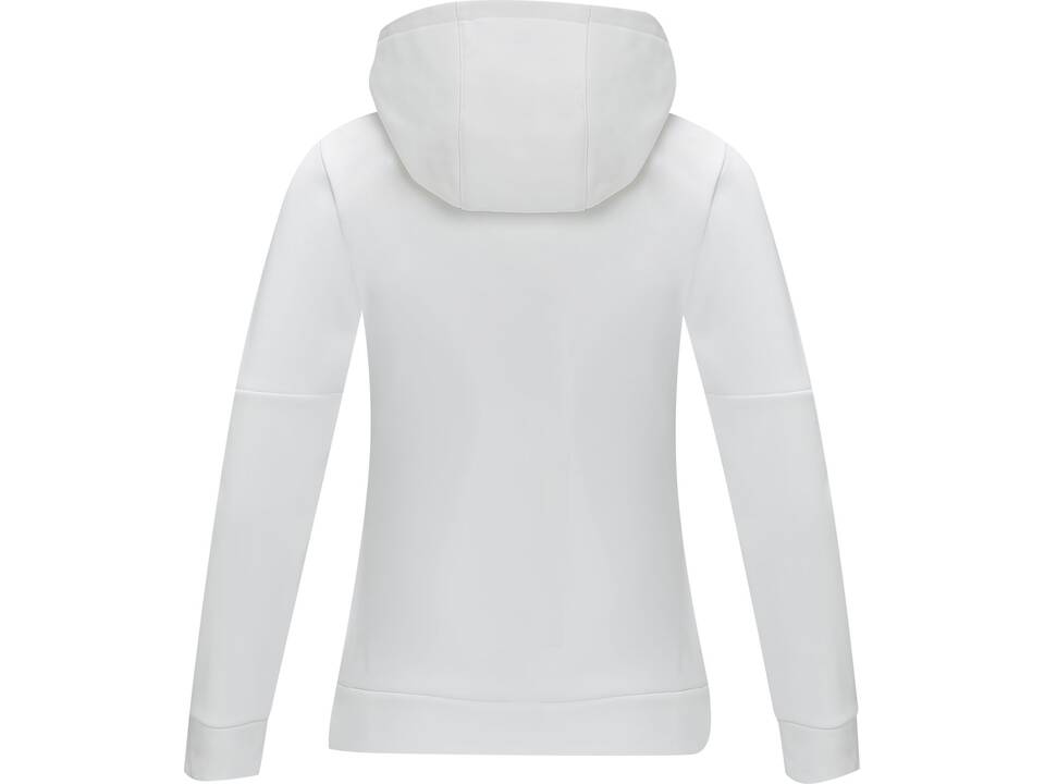 Sayan anorak dames sweater met halve rits en capuchon 2