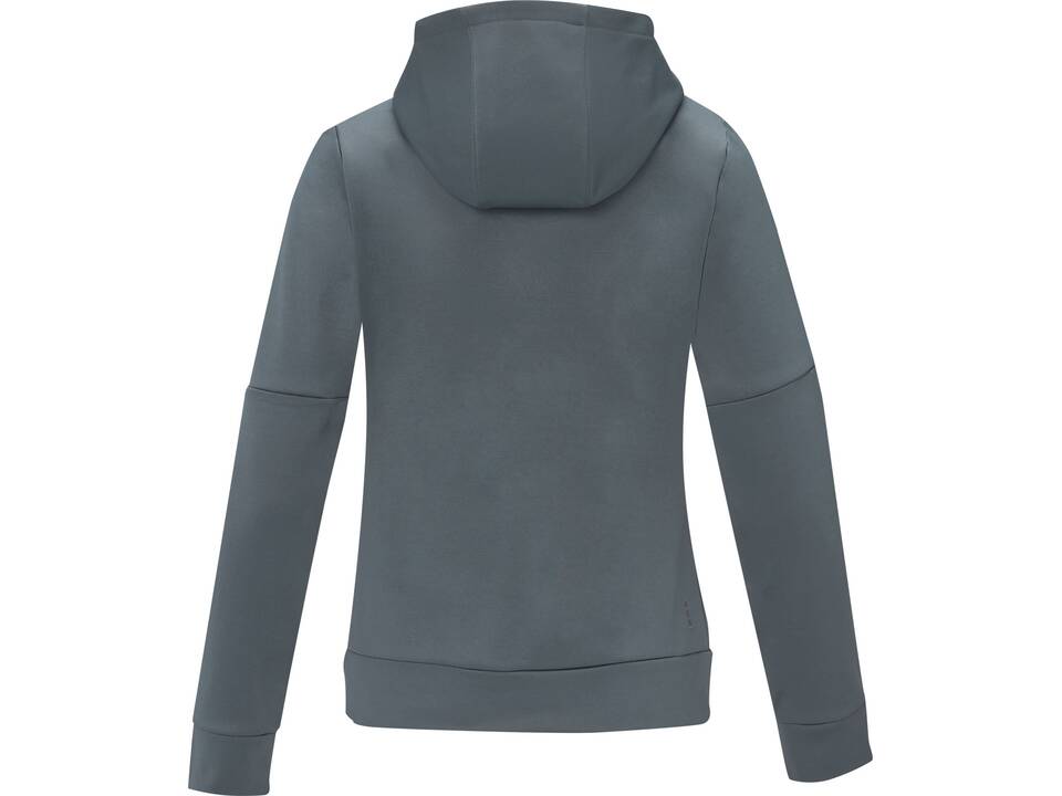 Sayan anorak dames sweater met halve rits en capuchon 8