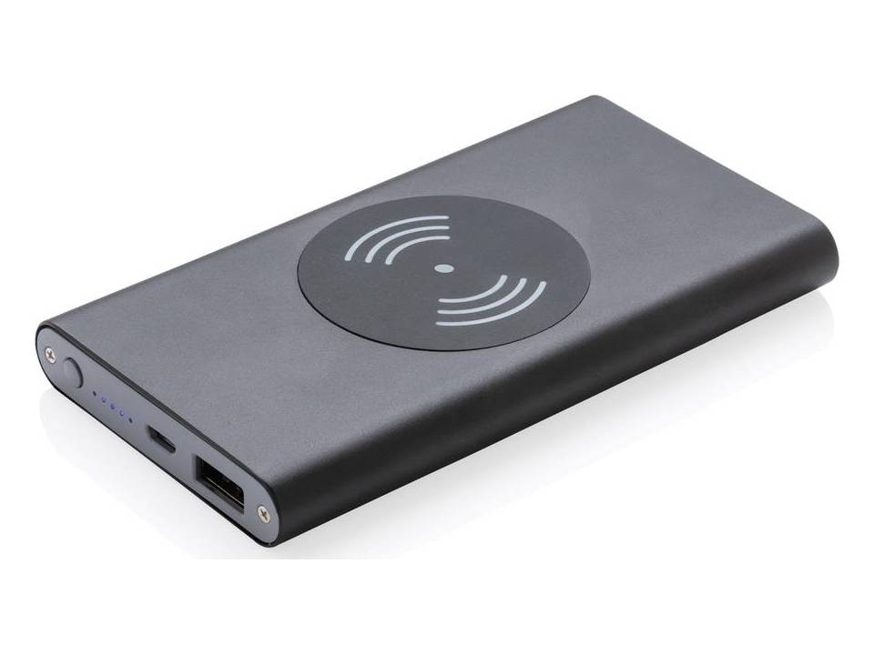 4.000 mAh powerbank met 5W draadloos opladen-functie