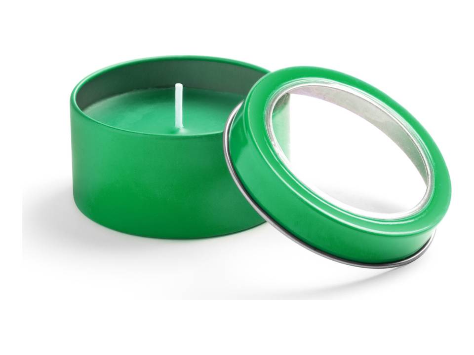 Vanille geurkaarsje in blikje 3