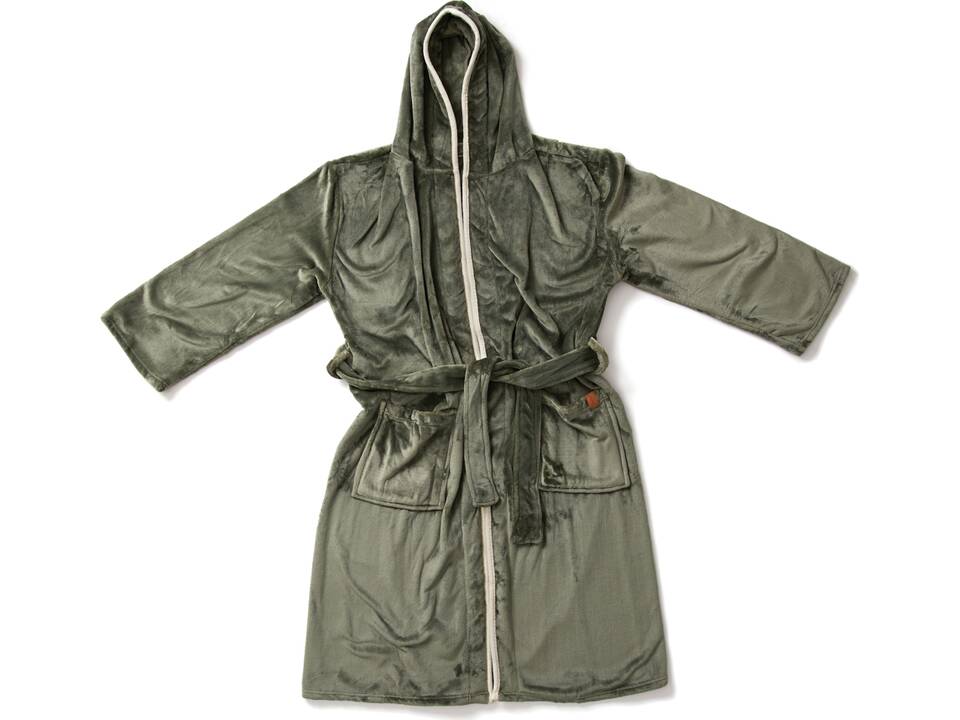 VINGA Louis luxe pluche RPET badjas L/XL 2