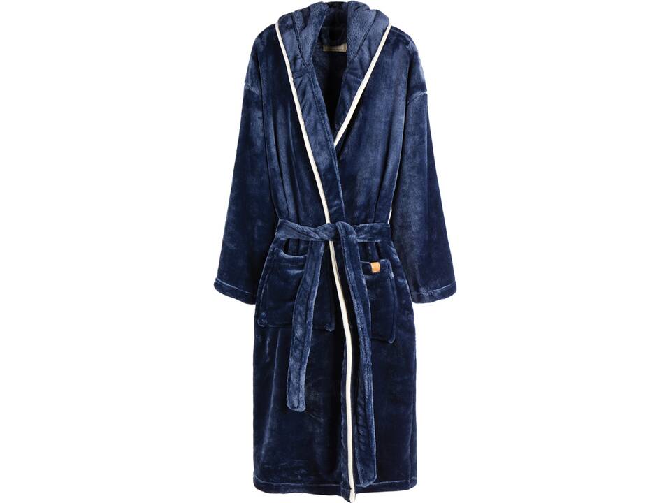 VINGA Louis luxe pluche RPET badjas S/M 13