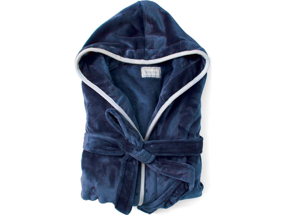 VINGA Louis luxe pluche RPET badjas L/XL 10