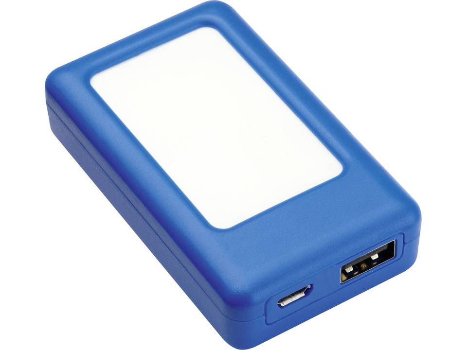 Lolli Block powerbank met oplichtend logo  - 1600 mAh 22