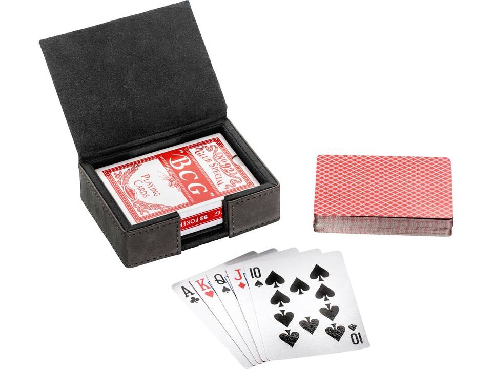 Set speelkaarten in luxe box 1