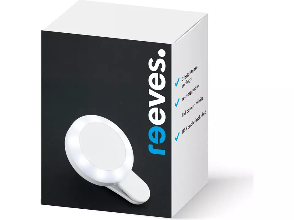 Oplaadbare Selfielamp / Dimbare ringlamp 1